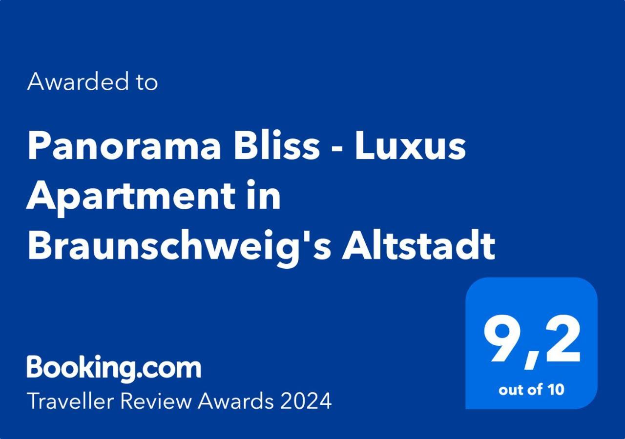Panorama Bliss - Luxus Apartment In Braunschweig'S Altstadt Exterior foto